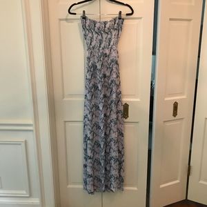 Tiare Hawaii Kai Strapless Maxi Dress